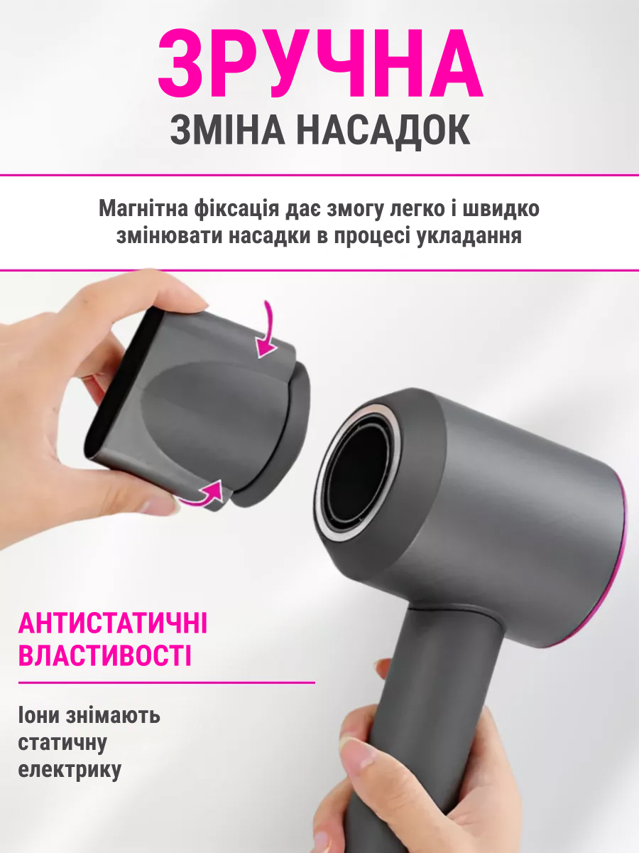 Фени та стайлери для волосся